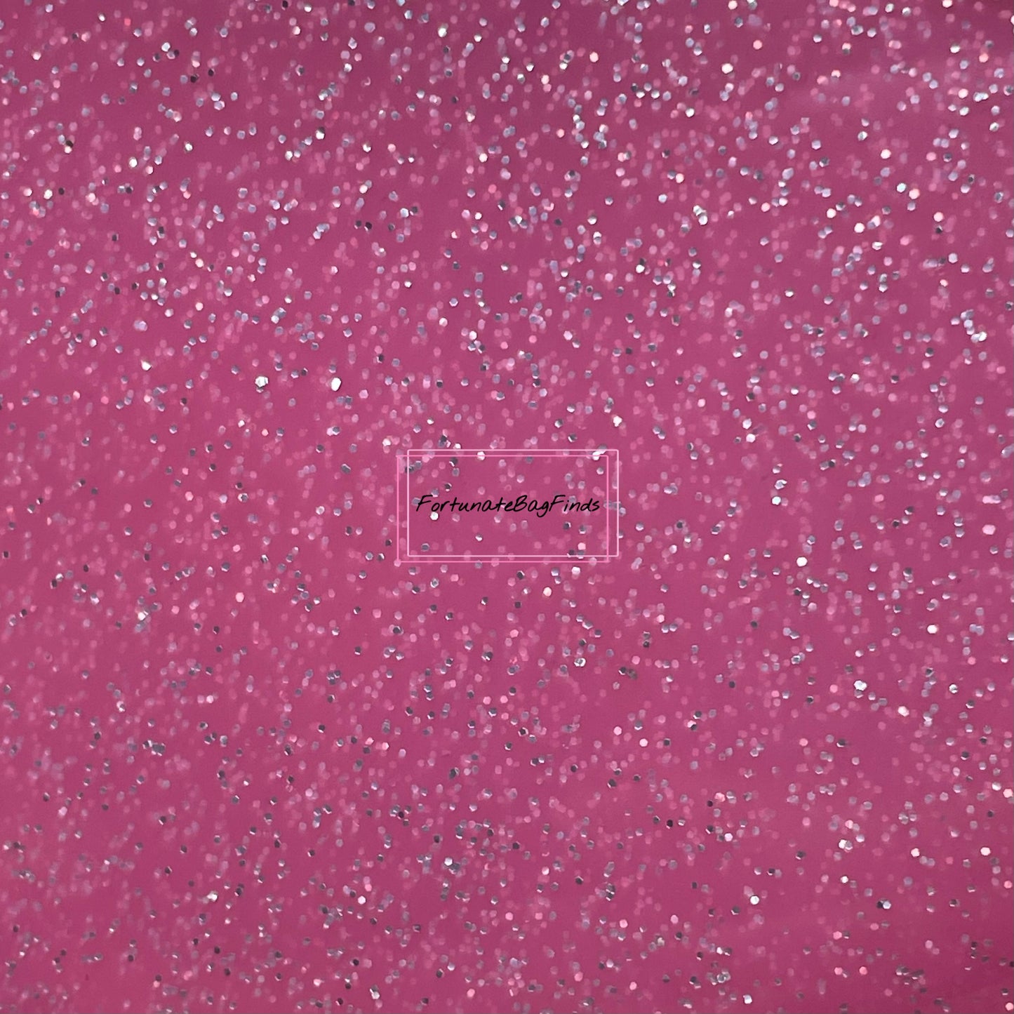Fortunate Bag Finds Pink Glitter Jelly Hot Pink Heart Crossbody Bag Purse